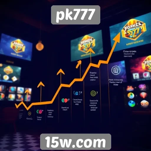 História do crescimento do pk777 no mercado